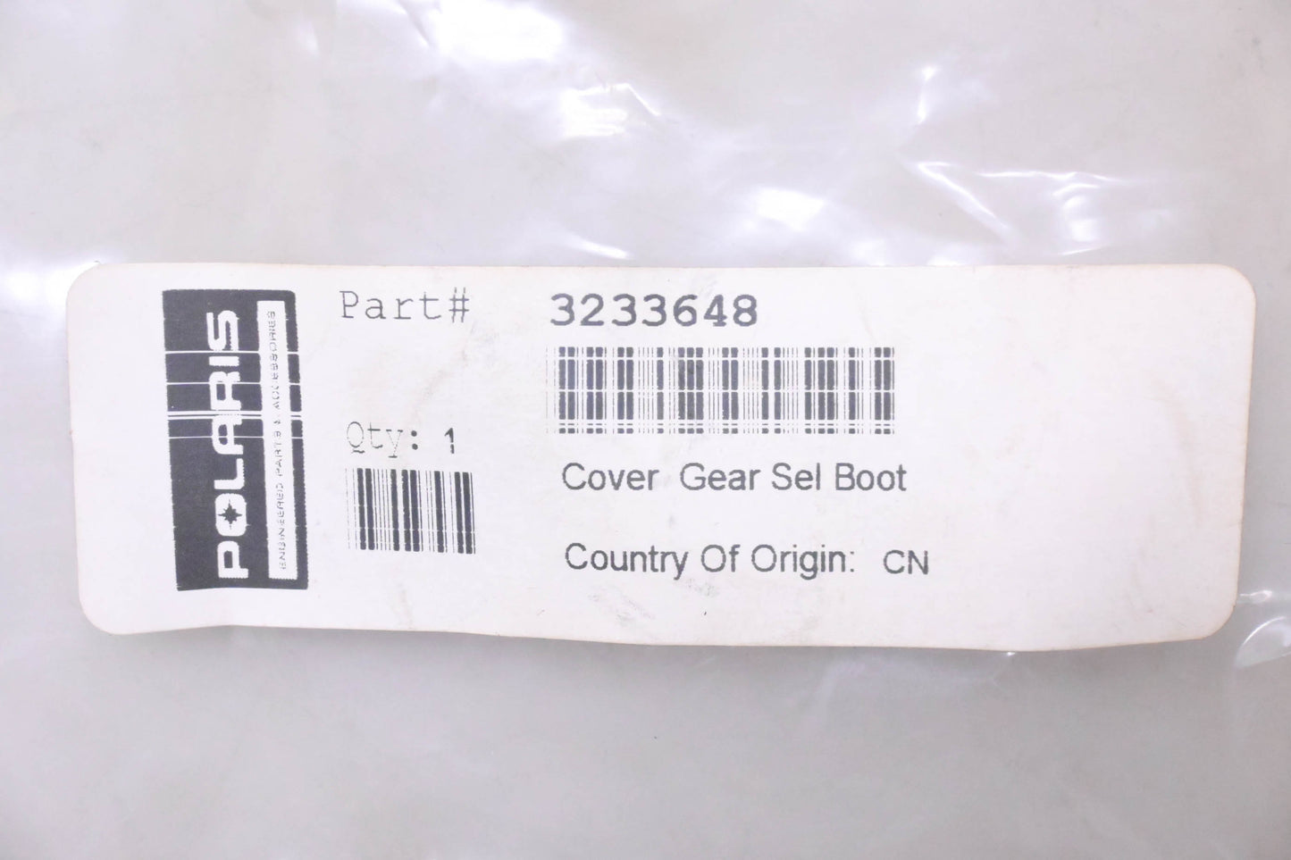 New OEM Polaris 3233648 Gear Selector Boot Cover NOS