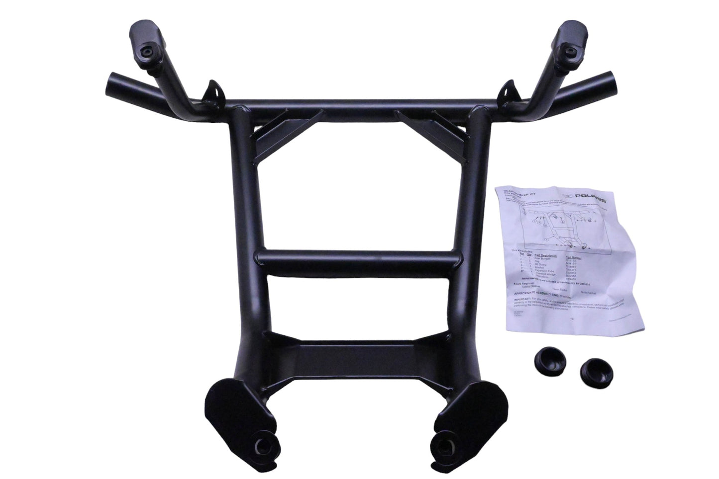 New OEM Polaris 2879450-458 Black Rear Bumper NOS