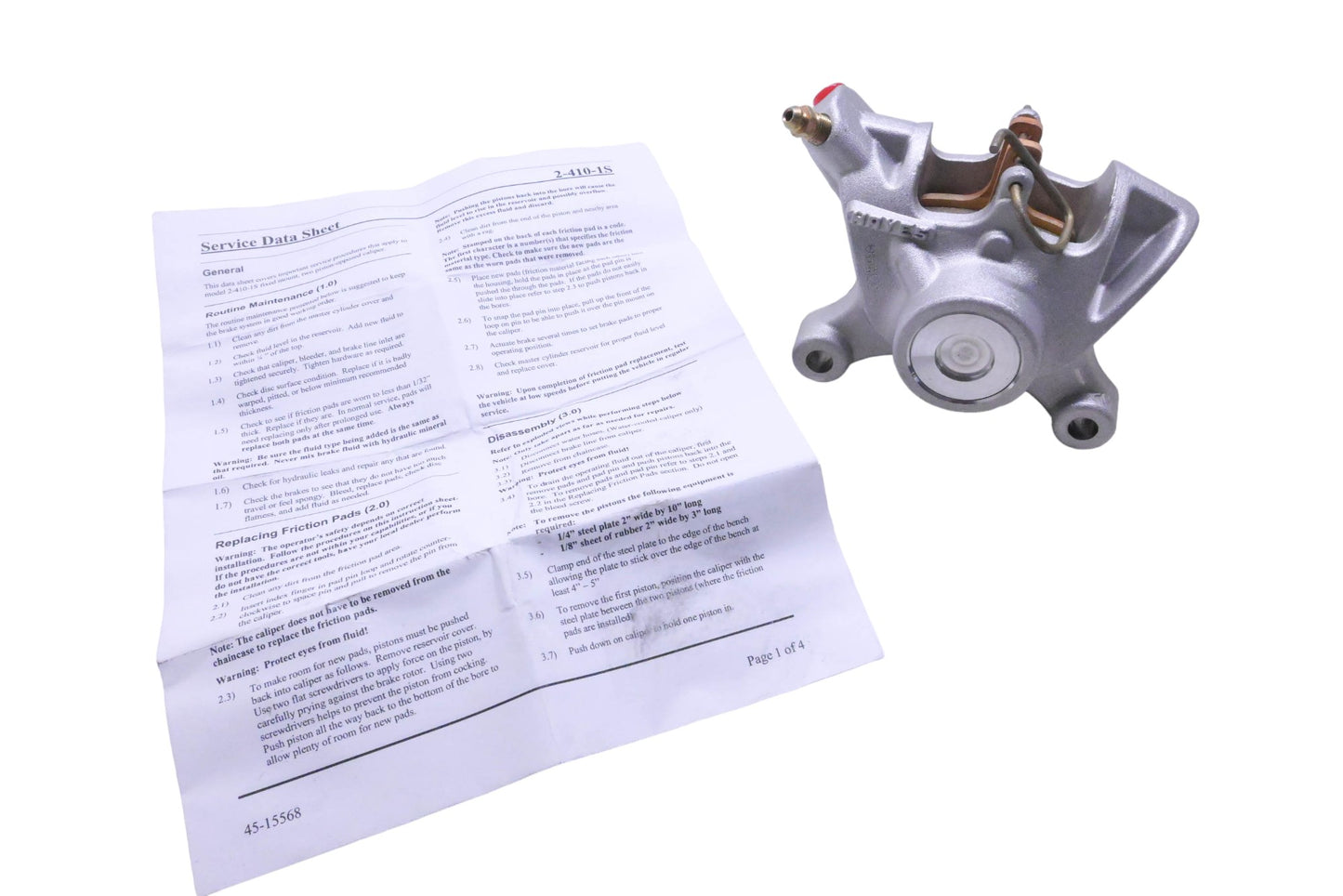 New OEM Polaris 2202728 Air Brake Caliber Assembly Kit NOS