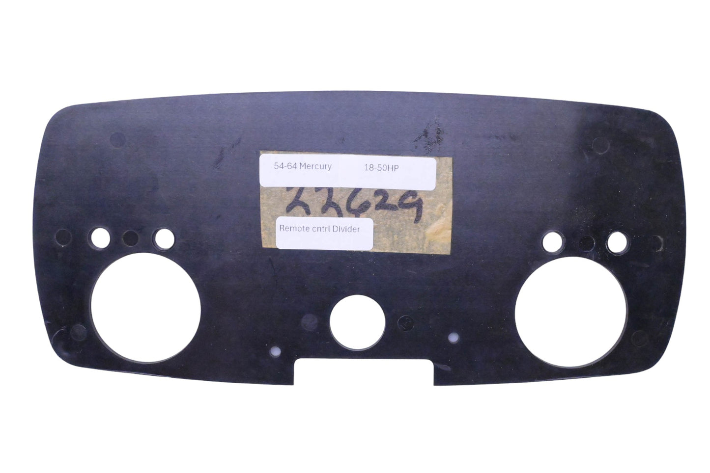 OEM Mercury 22629 Remote Control Divider Plate for 1954-1964 Mercury 18-50 HP