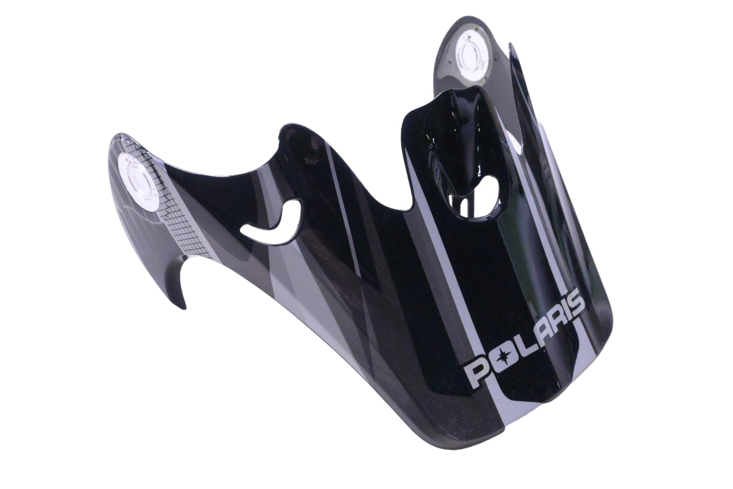 OEM Polaris FVI-002 Black & Gray Open Faced Visor