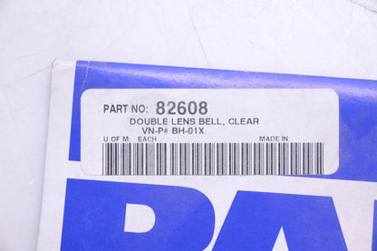 Parts Unlimited 82608, BH01X Clear Double Lens Bell Shield NOS