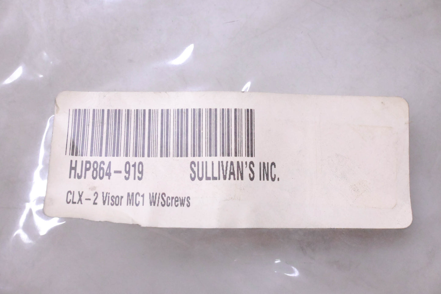 HJC HJP864-919, CL-X2 Red CLX - 2 Visor MC1 W/Screws NOS