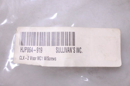 HJC HJP864-919, CL-X2 Red CLX - 2 Visor MC1 W/Screws NOS