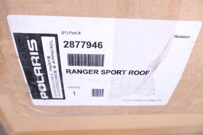 New OEM Polaris 2877946 2-Seat Sport Roof Kit NOS