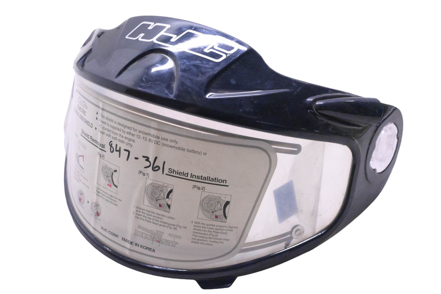 HJC HHJ07H7E01000, CL-14 Electric Double Lens Shield NOS