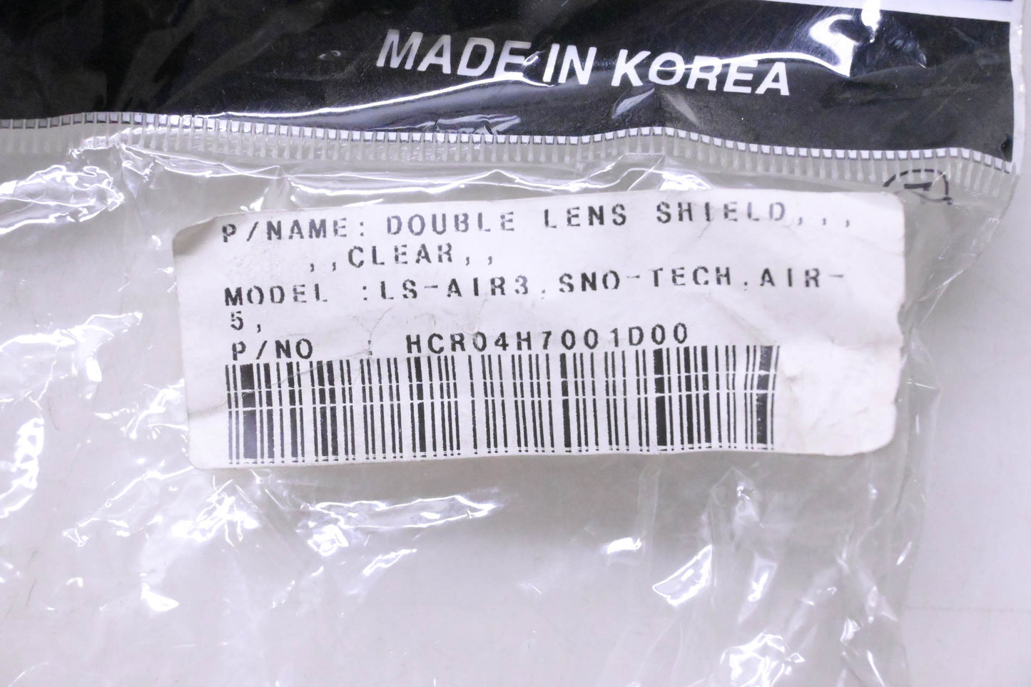 HJC 1027166, HCR04H7001D00 Antifog Double Lens Shield NOS