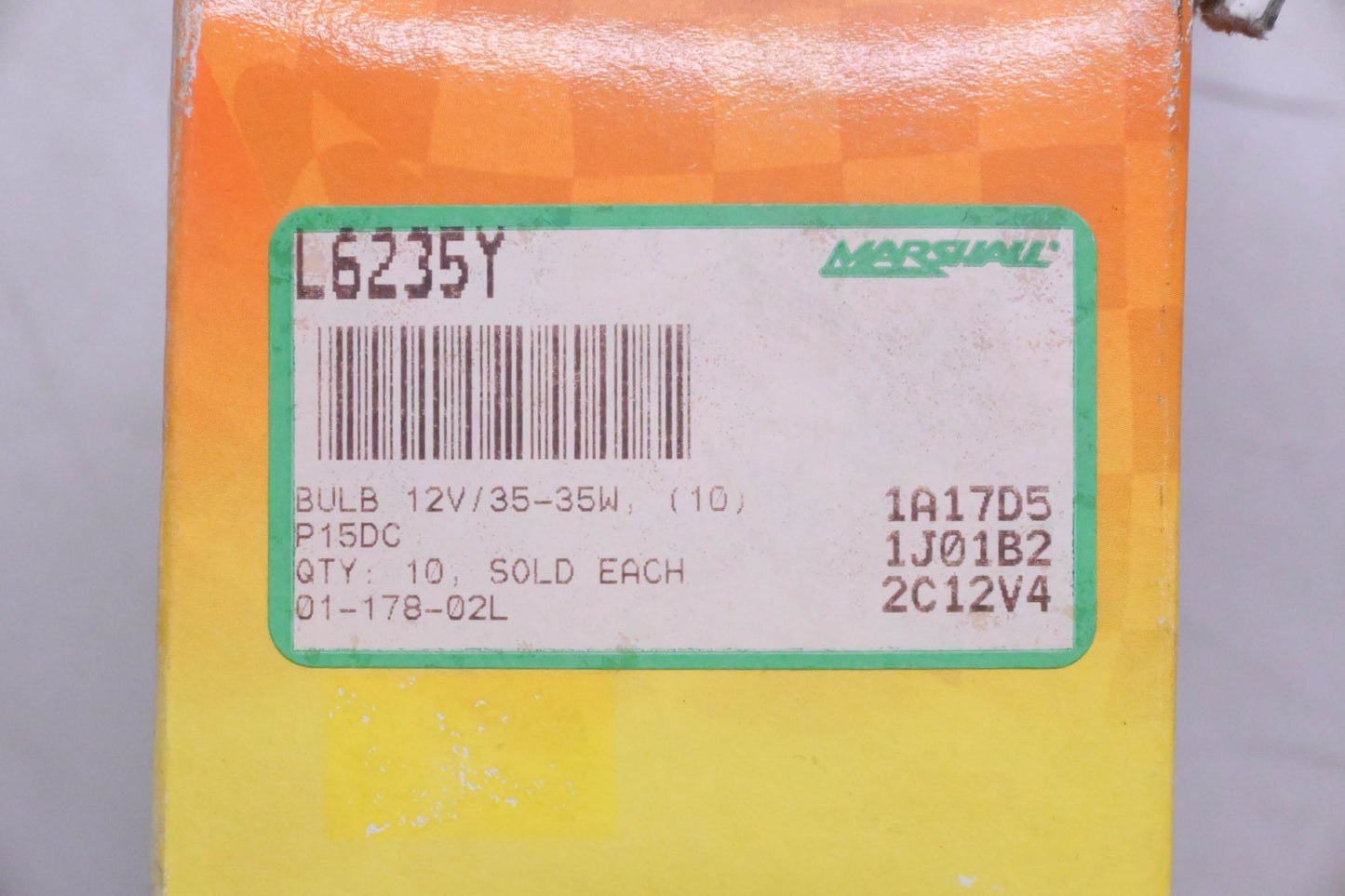 SPI L6235Y, 01-178-02L Headlight Bulb NOS