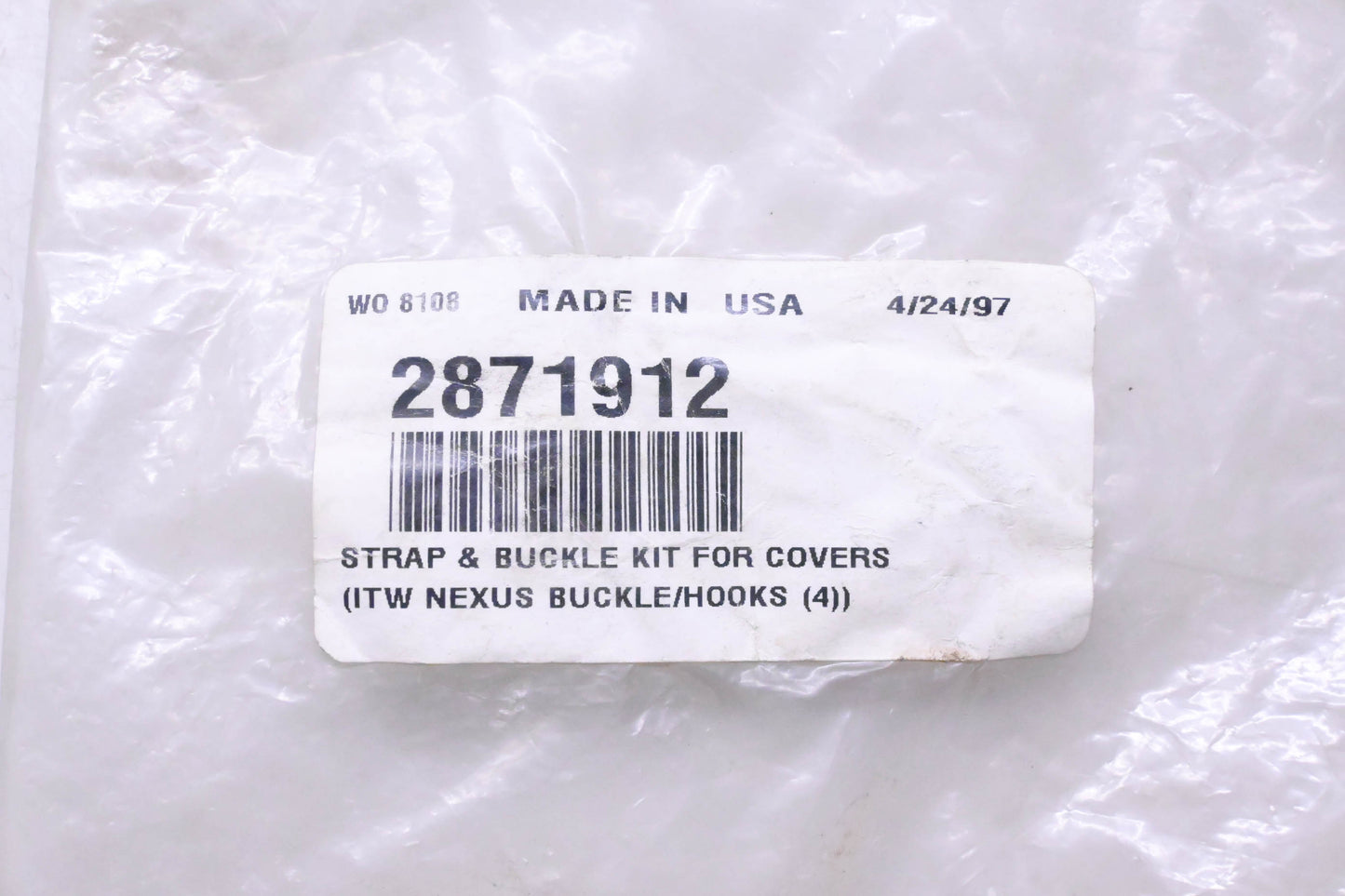 New OEM Polaris 2871912 Strap & Buckle Kit NOS