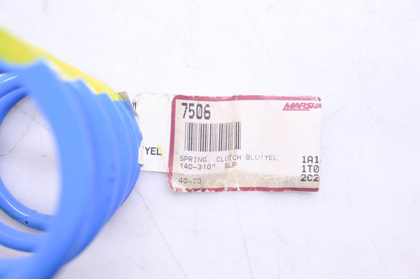 SLP 40-70 Blue /Yellow, 140-310 Drive Clutch Spring NOS