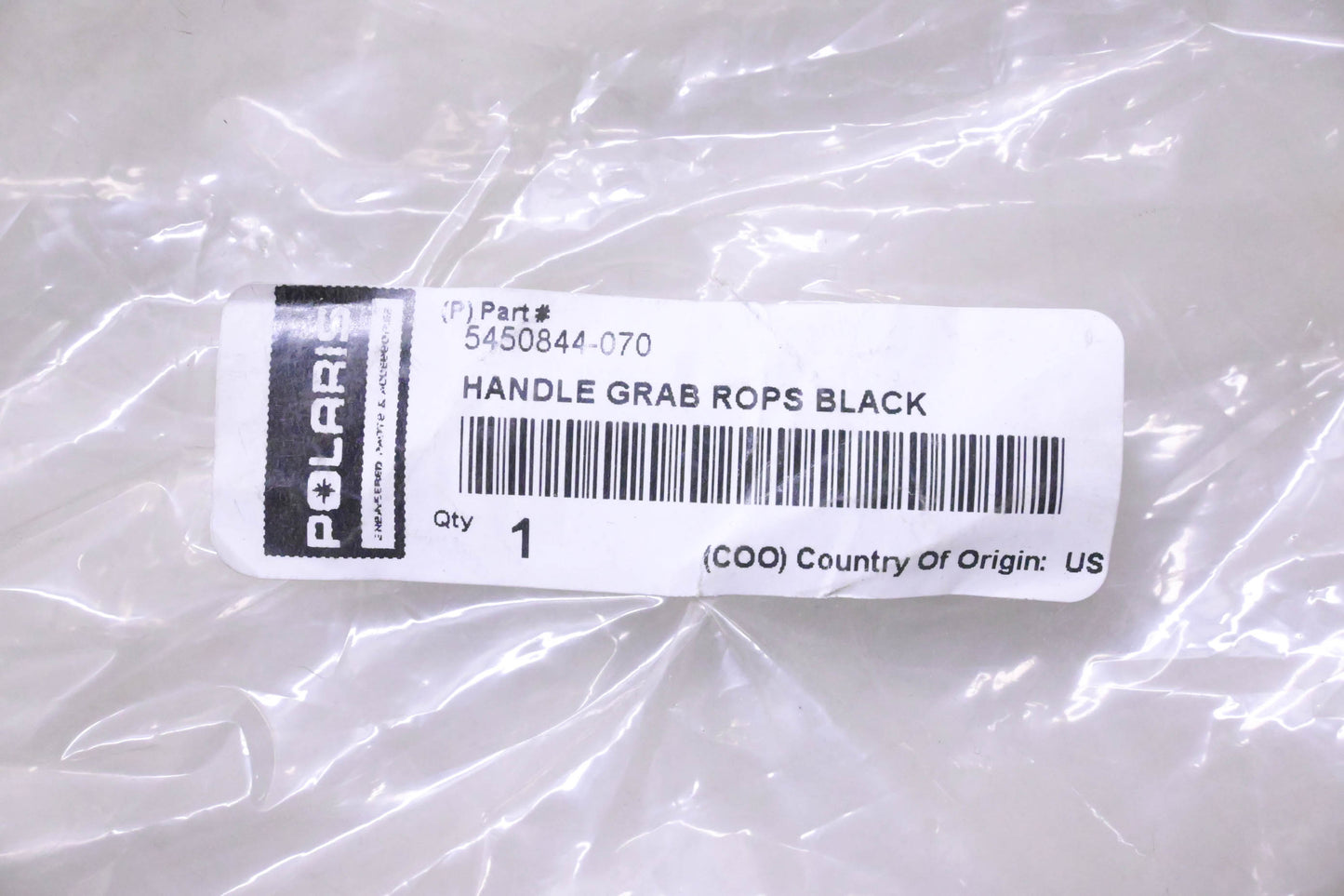 New OEM Polaris 5450844-070 Black Grab Handle NOS