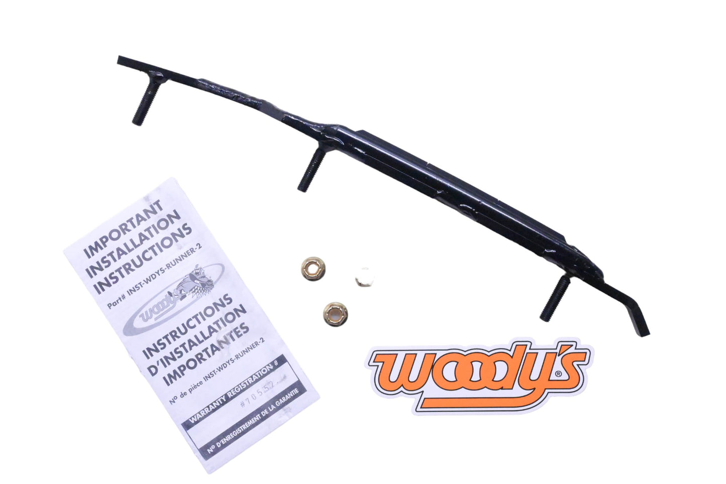 Woody's DP6-1300-1 Dooley 6" Carbide Runner NOS