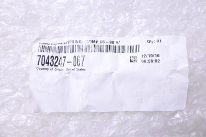 New OEM Polaris 7043247-067 Compression Spring NOS