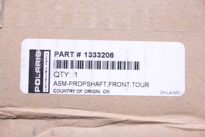 New OEM Polaris 1333206 Front Prop Shaft Assembly NOS