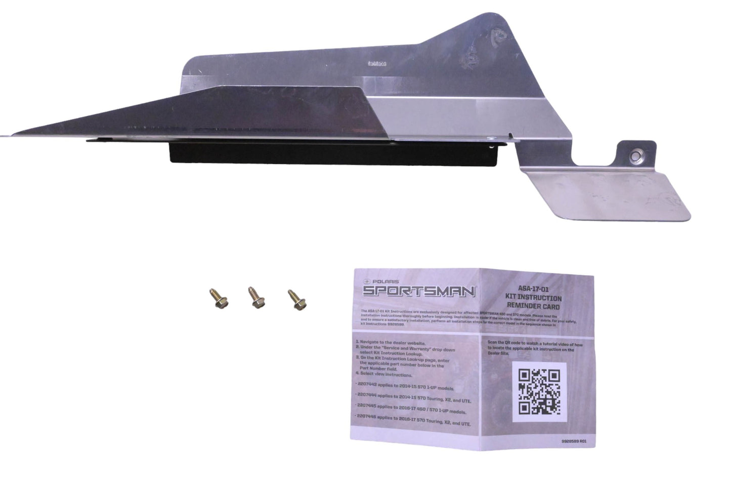 New OEM Polaris 2207446, 5265203 Close Off Panel Kit, TRG, MY16 NOS