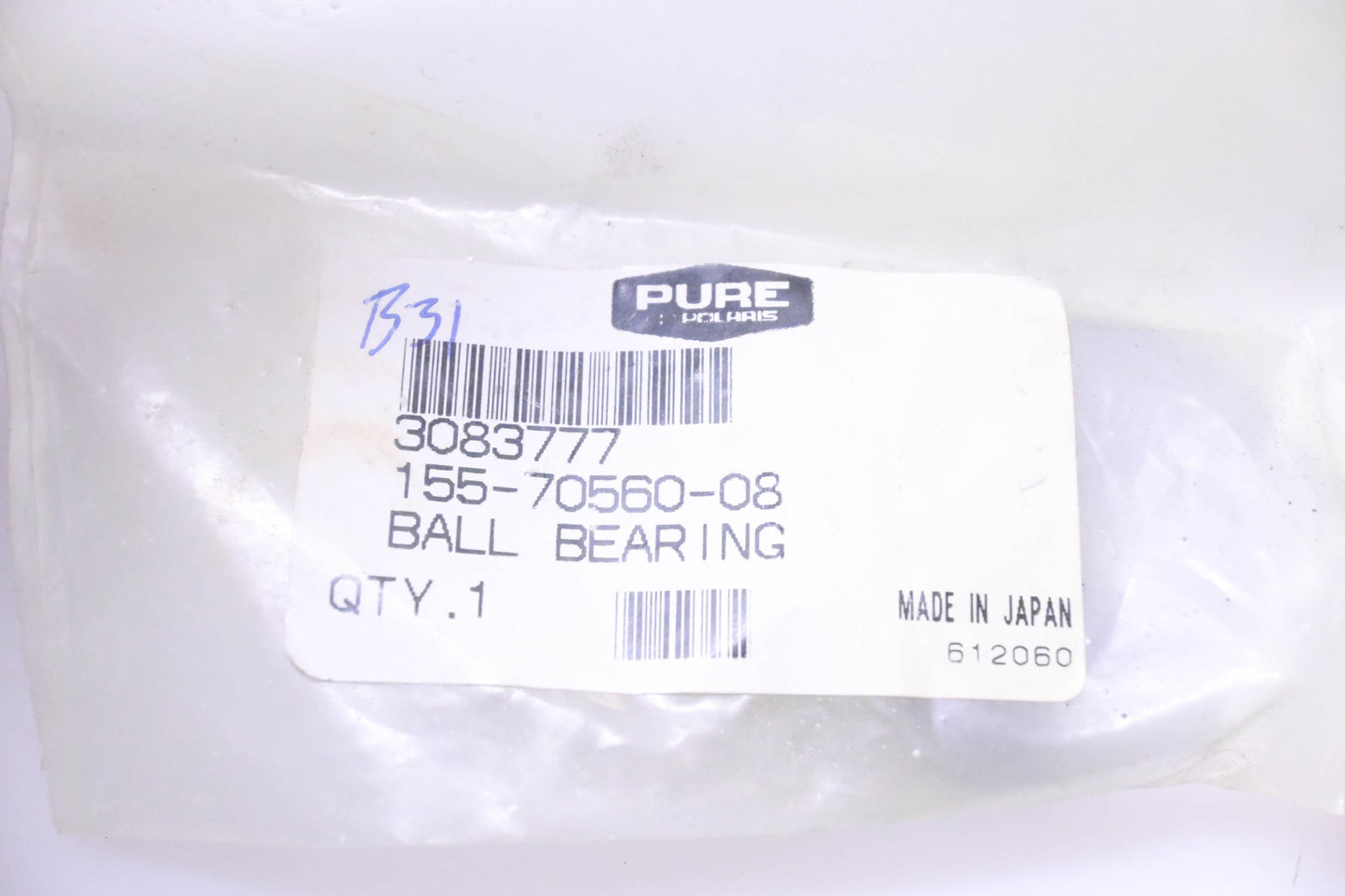New OEM Polaris 3083777 Ball Bearing NOS