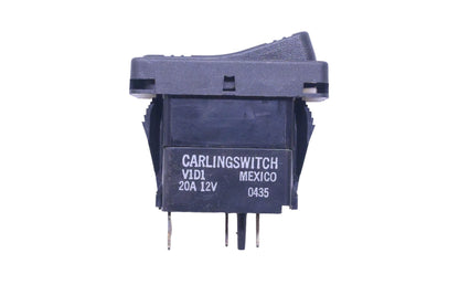 Carling 5105059 Rocker Switch 20A 12V Windshield NOS