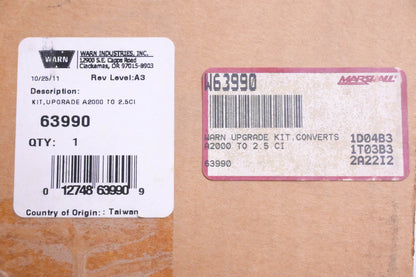Warn 63990 Winch Upgrade Kit NOS