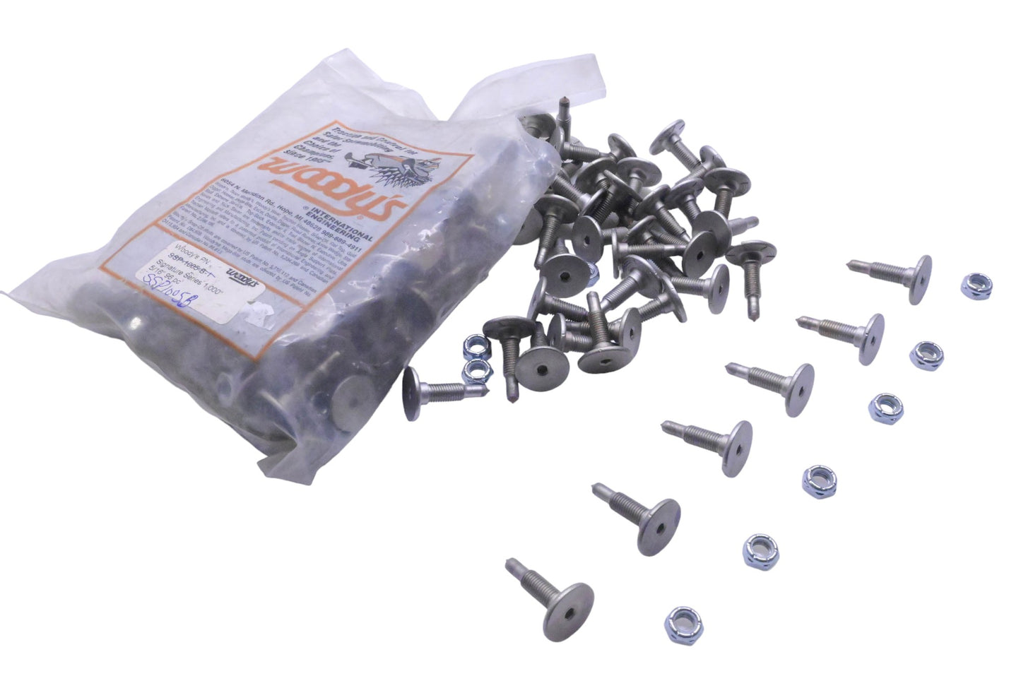 Woody's SSP-1005-B Signature Series Stainless Steel Studs 1.00" Qty 96 NOS