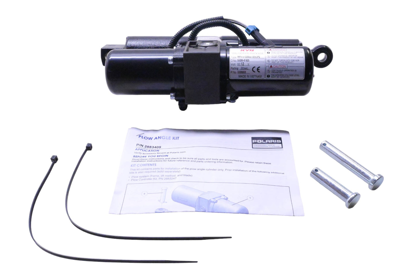 New OEM Polaris 2883409 Plow Angle Kit NOS
