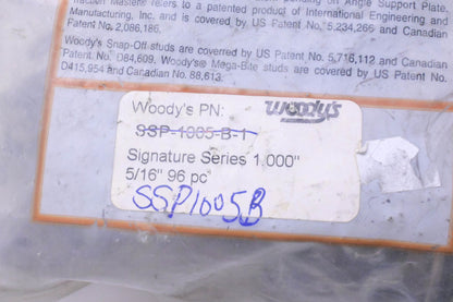 Woody's SSP-1005-B Signature Series Stainless Steel Studs 1.00" Qty 96 NOS