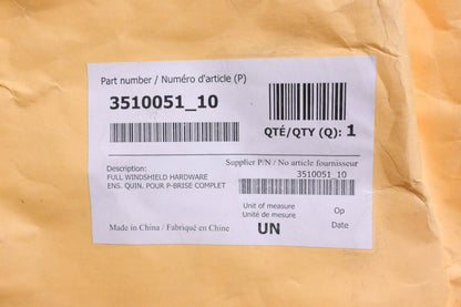 New OEM Polaris 2879491 Full Windshield Hardware Kit NOS