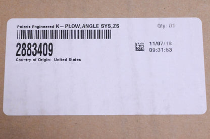 New OEM Polaris 2883409 Plow Angle Kit NOS