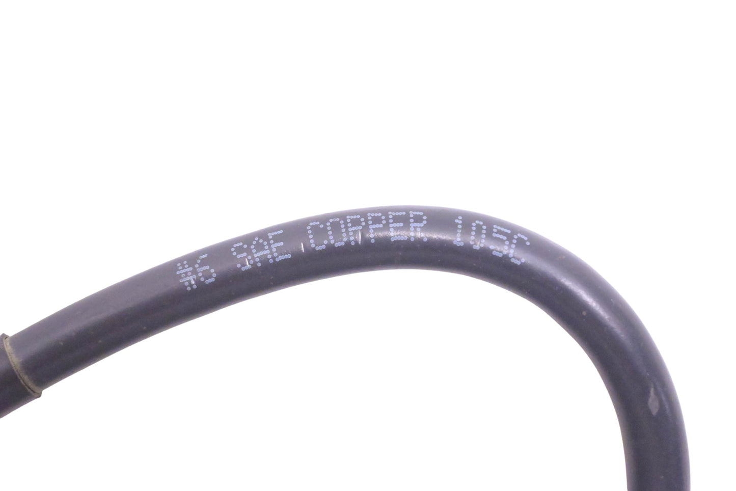 Aftermarket MP002-1 12" Black Battery Cable 6 Gauge Copper 105C