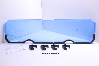 New OEM Polaris 2879504 Lock & Ride Hard Coat Poly Half Windshield NOS