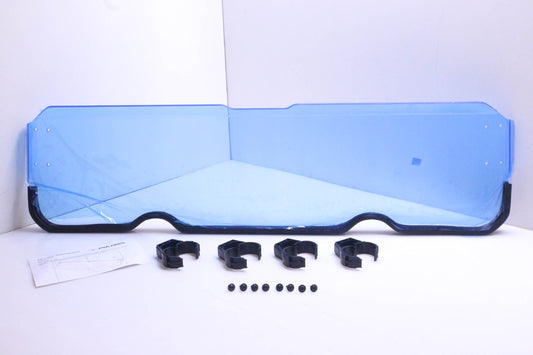New OEM Polaris 2879504 Lock & Ride Hard Coat Poly Half Windshield NOS