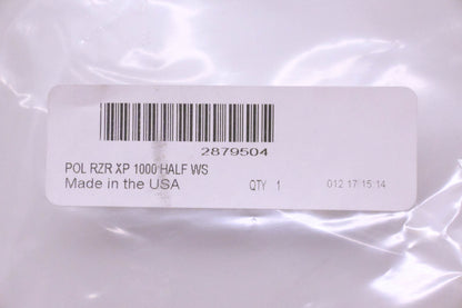 New OEM Polaris 2879504 Lock & Ride Hard Coat Poly Half Windshield NOS