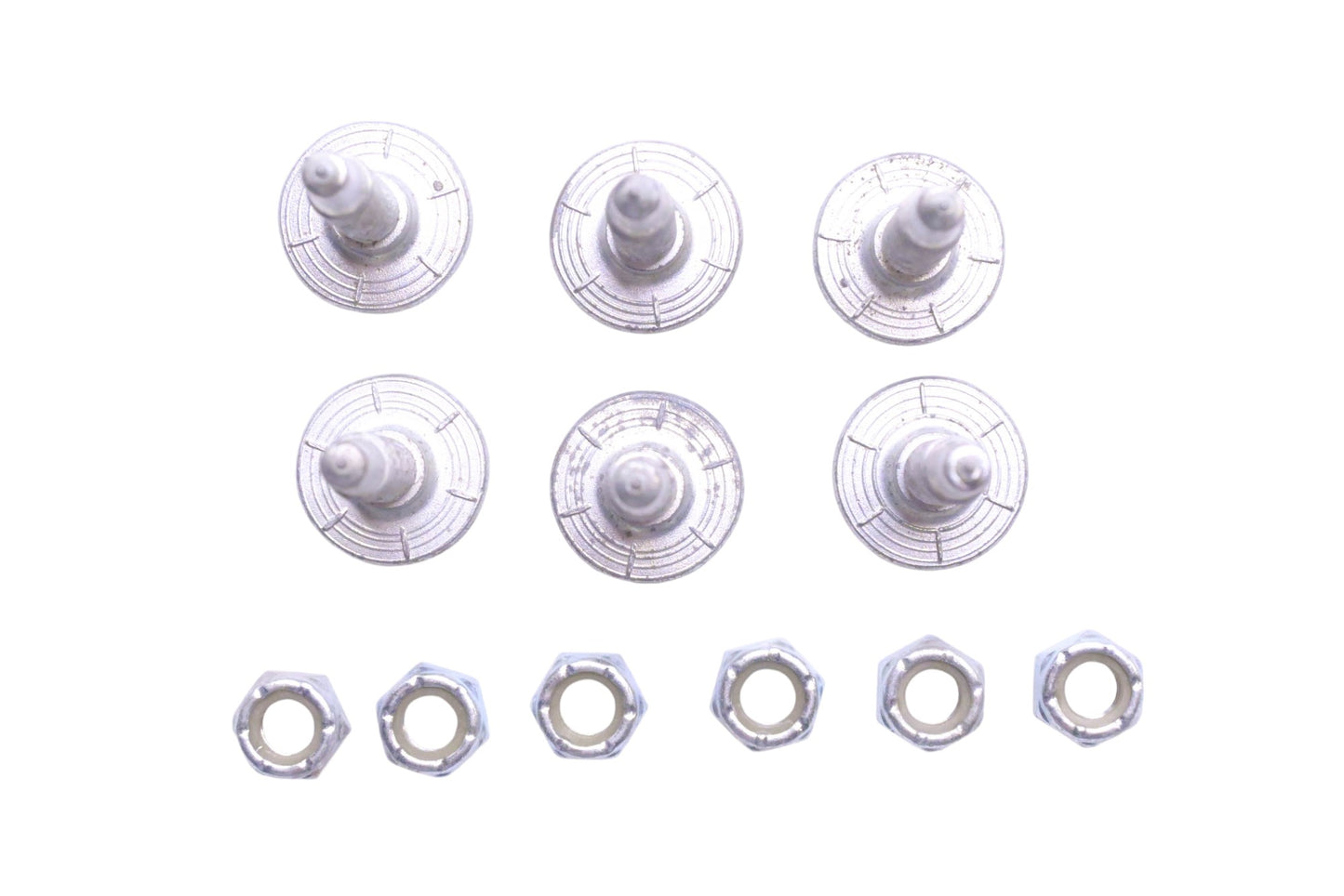 Woody's GMP-1325-6 Pack Woody's Grand Master 1325 Series Studs with 5/16" Lock Nuts Qty 6 NOS