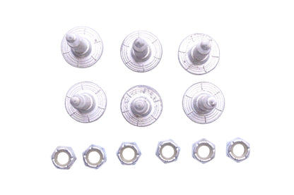 Woody's GMP-1325-6 Pack Woody's Grand Master 1325 Series Studs with 5/16" Lock Nuts Qty 6 NOS