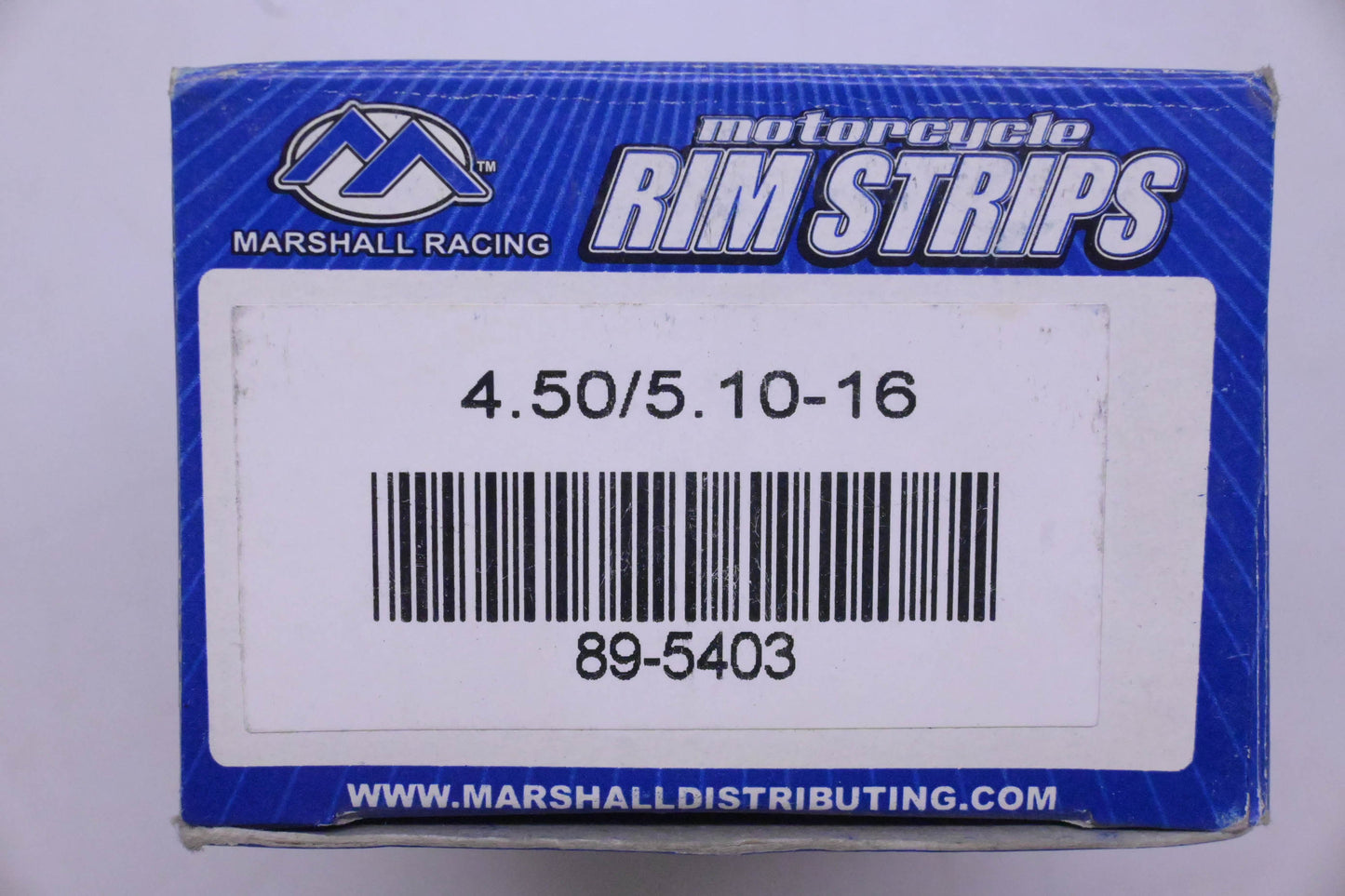 Marshall Racing 89-5403, 4.50/5.10-16 Motorcycle Rim Strips NOS
