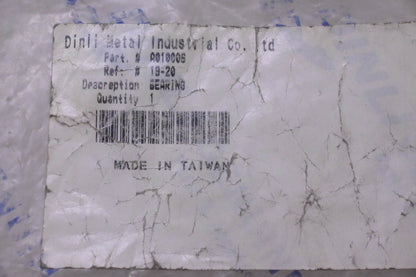 Dinli Metal Industrial Co Ltd A010006 Bearing NOS