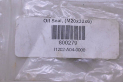 Alpha-Sports.com 800279, I1202-A04-0000 Oil Seal M20x32x6 NOS