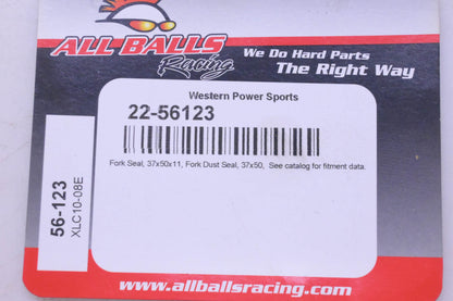 All Balls Racing 56-123, 2256123, XLC10-08E Fork Seal 37x50x11 Fork Dust Seal 37x50 NOS