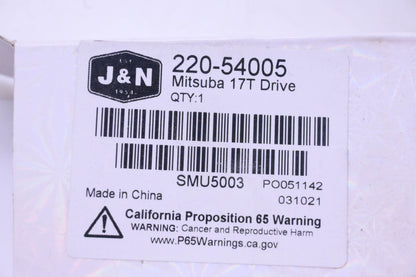 J&N SMU5003, 220-54005 Starter Drive NOS