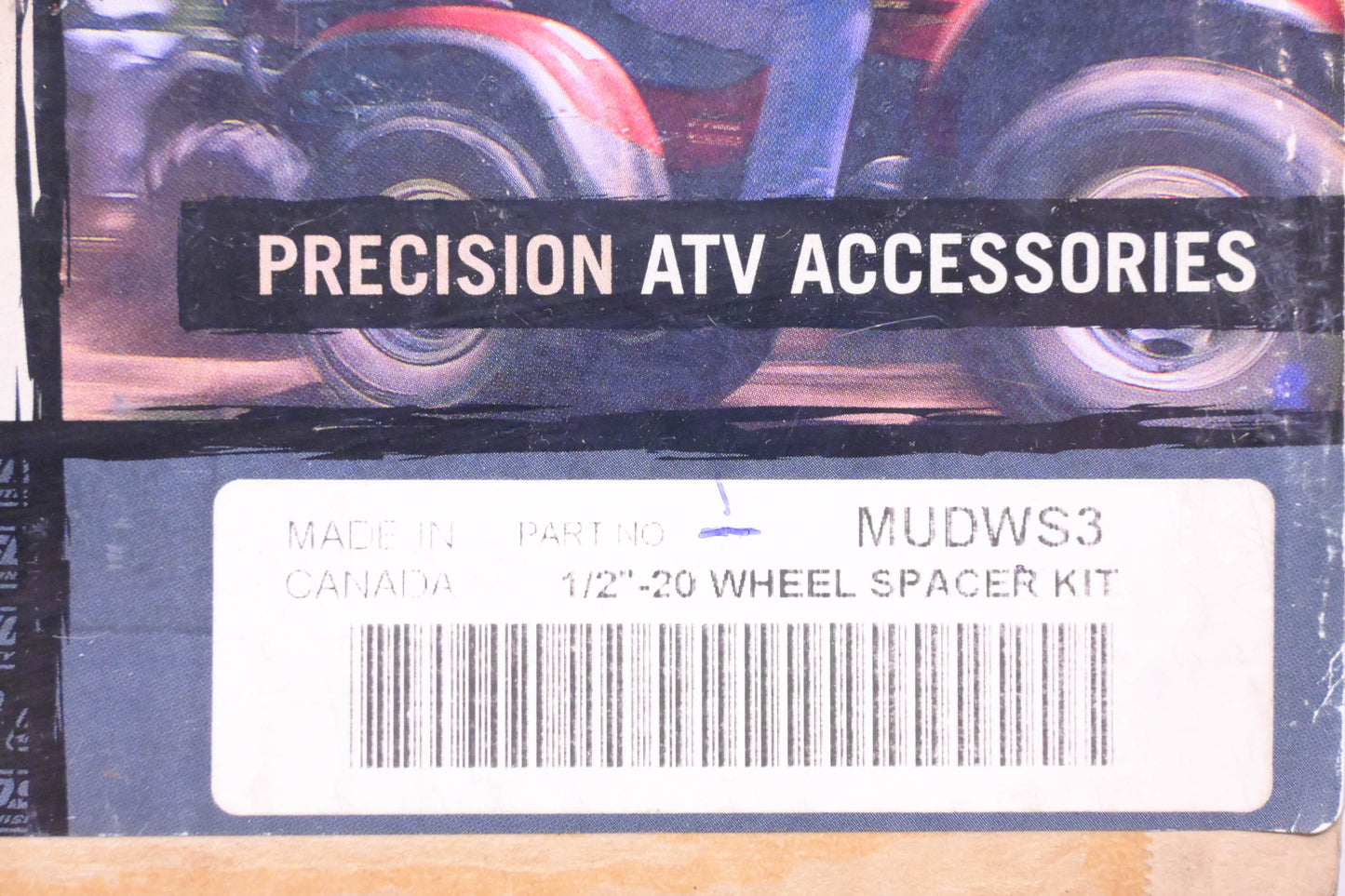 Moose Utility Division MUDWS3 1/2" -20 Wheel Spacer Kit NOS