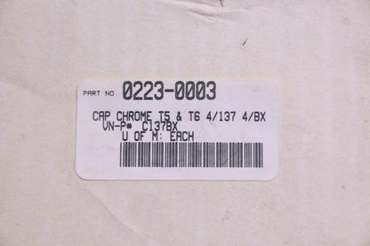 ITP 0223-0003 Chrome Cap Set of 4 NOS