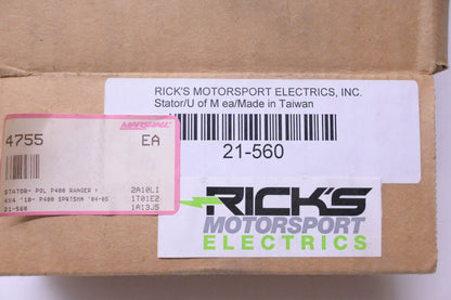 Rick's Motorsport Electrics, INC. 21-560, 4755 Stator NOS