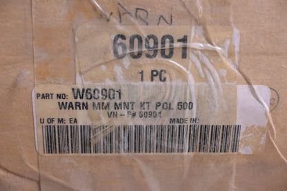Warn W60901, 60901 ATV Winch Mounting Kit NOS