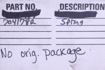 New OEM Polaris 7041782 Clutch Spring NOS