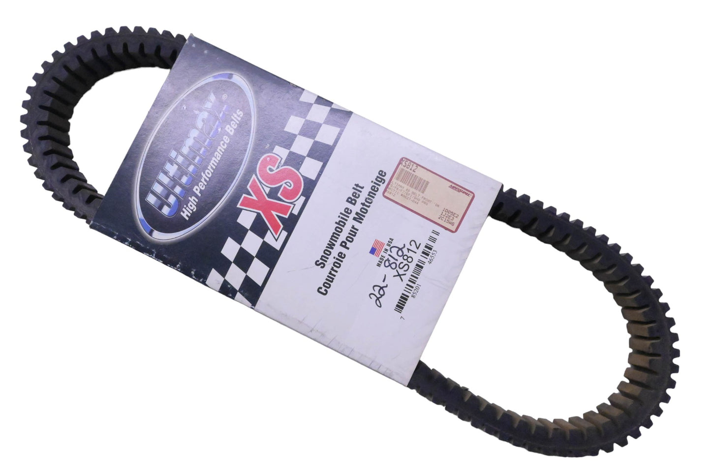 Ultimax XS812 High Performance XS Snowmobile Belt NOS