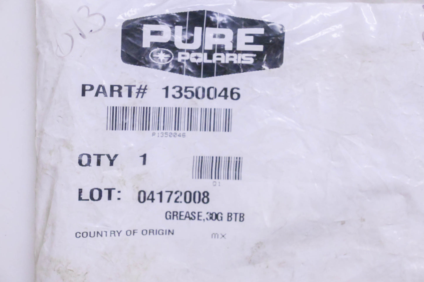 New OEM Polaris 1350046 30G Grease NOS