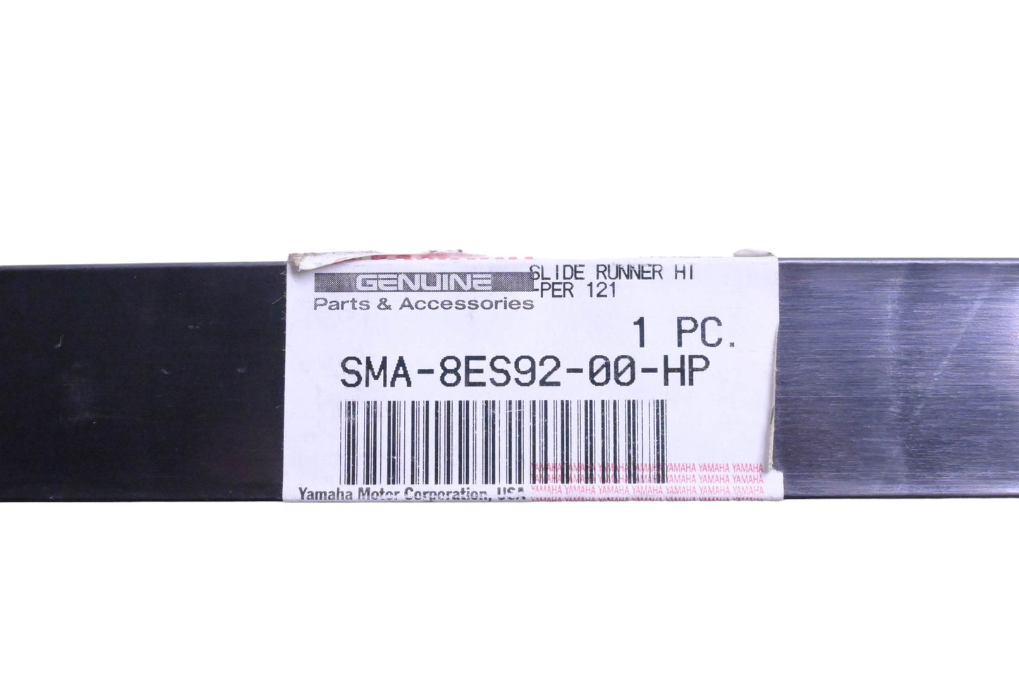 New OEM Yamaha SMA-8ES92-00-HP Black Slide Runner NOS