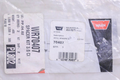 Warn 70407 Spacer Kit NOS