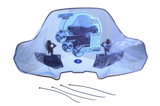 New OEM Polaris 2878388 Smoke Lock & Ride Midsize Windsheild NOS