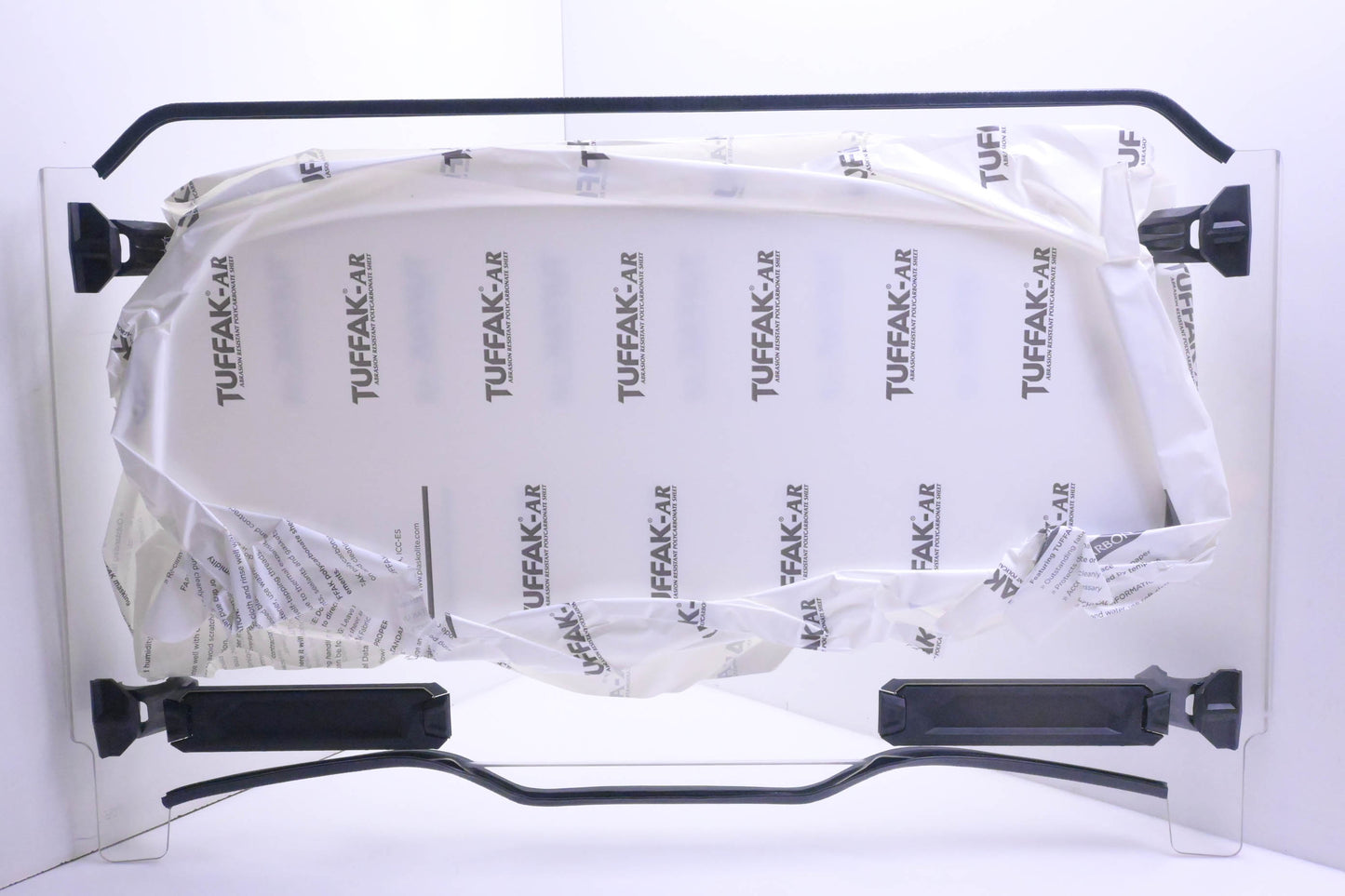 New OEM Polaris 2884330 Lock & Ride HardCoat Polycarbonate Vented Full Windshield Kit NOS