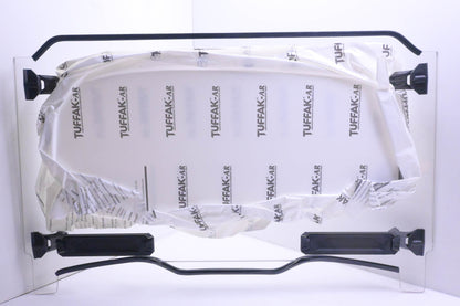 New OEM Polaris 2884330 Lock & Ride HardCoat Polycarbonate Vented Full Windshield Kit NOS